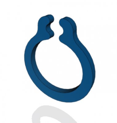 A - Anel el�stico ANELBRAS� conf. DIN 471 para eixo (Anel de reten��o)