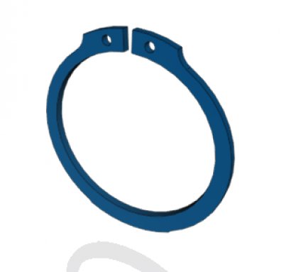 A - Anel el�stico ANELBRAS� conf. DIN 471 para eixo (Anel de reten��o)